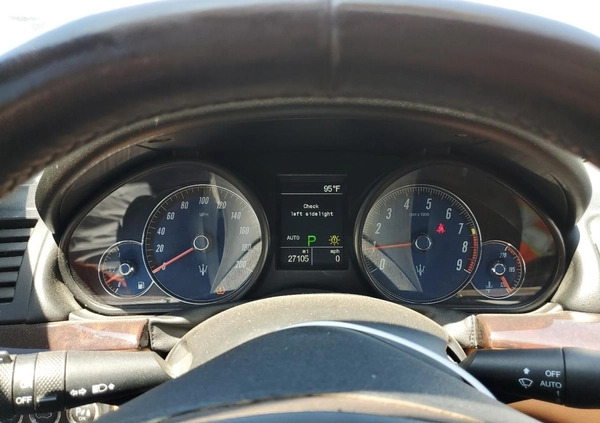 Maserati GranTurismo cena 104000 przebieg: 43621, rok produkcji 2015 z Sławno małe 67